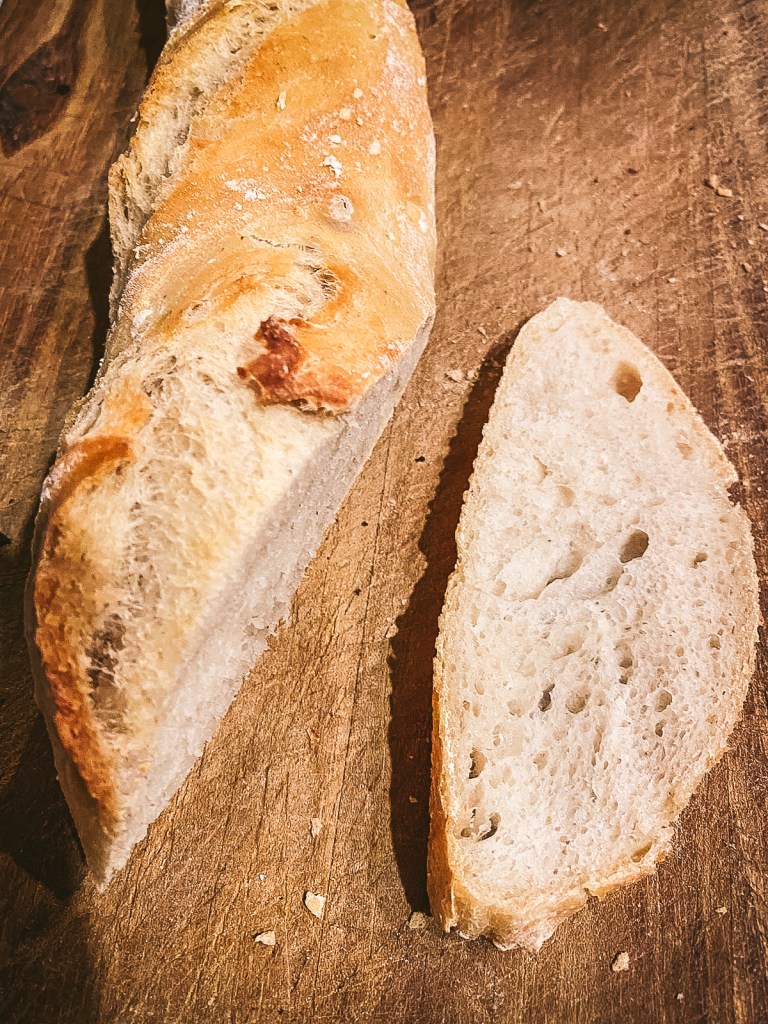 Mājās cepta bagete