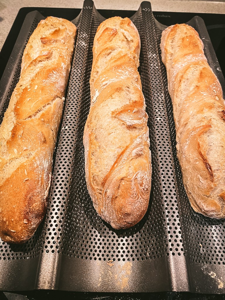 Mājās cepta bagete